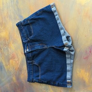 OLD NAVY Blue Denim Shorts Size 12